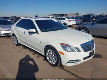  Salvage Mercedes-Benz E-Class