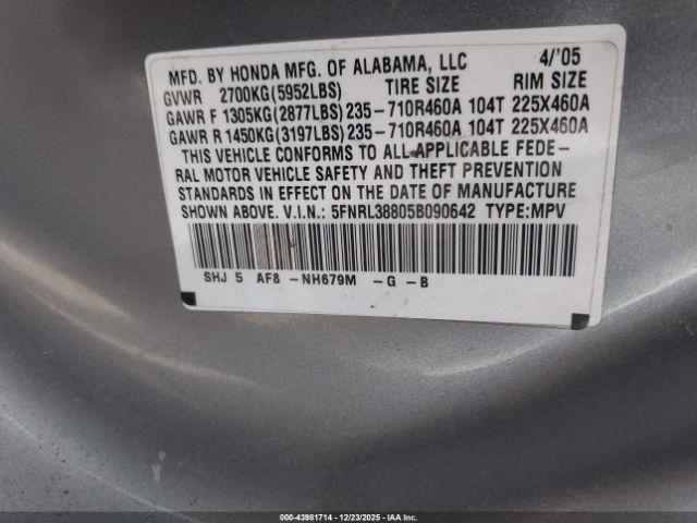 Honda Odyssey Touring Image 10