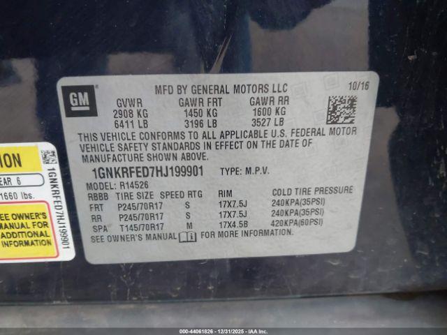 Chevrolet Traverse Ls Image 9