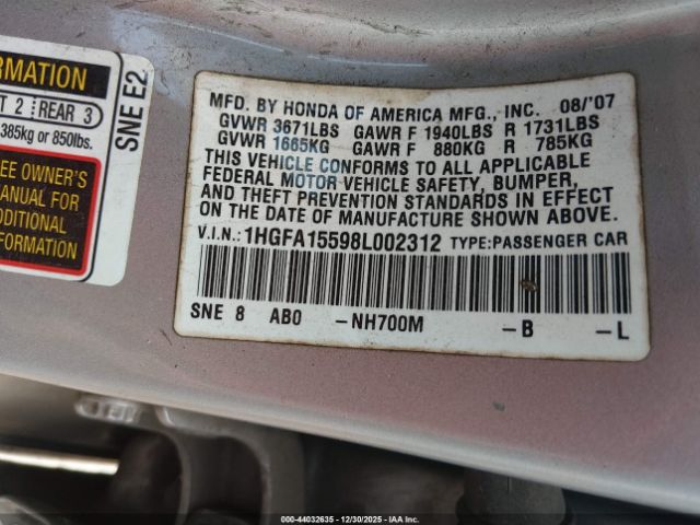 Honda Civic Lx Image 9