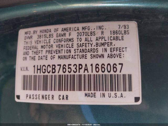 Honda Accord Lx Image 8