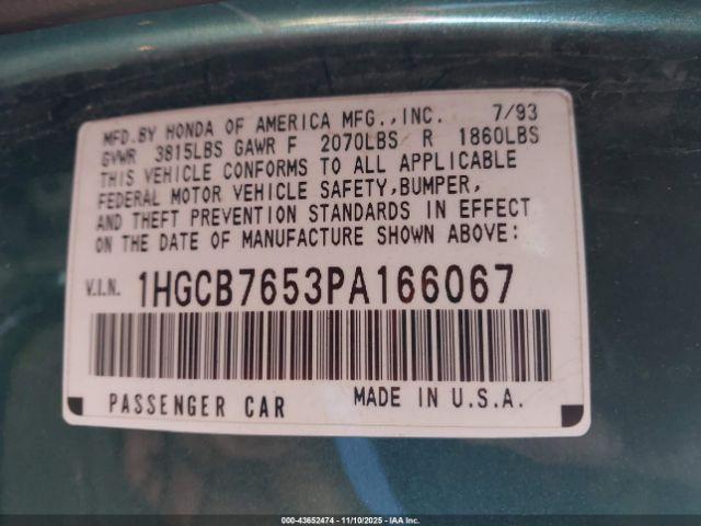 Honda Accord Lx Image 8