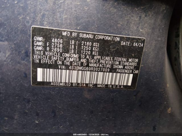 Subaru Legacy Sport Image 3