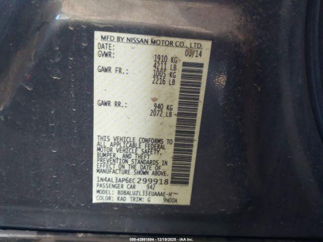 Nissan Altima 2.5 Sv Image 9