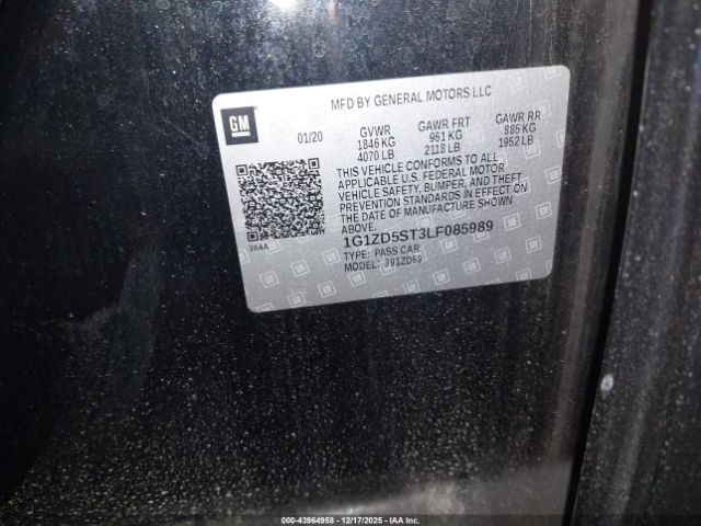 Chevrolet Malibu Fwd Lt Image 8