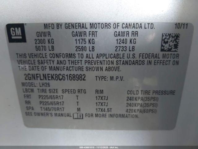 Chevrolet Equinox 2lt Image 8