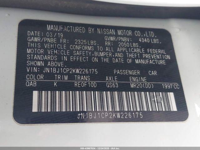 Nissan Rogue Sl Image 9