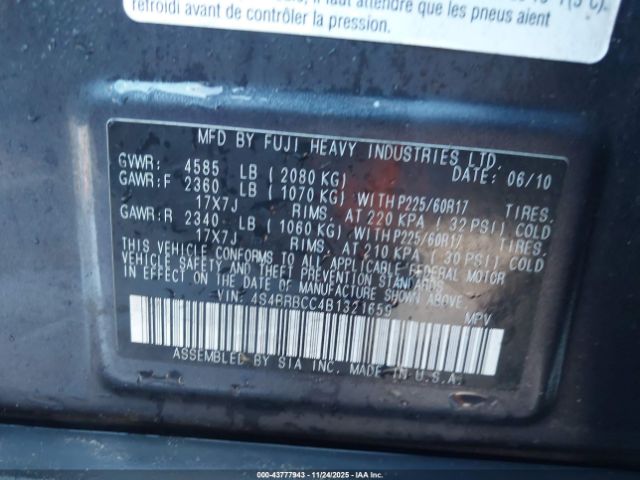 Subaru Outback 2.5i Premium Image 8