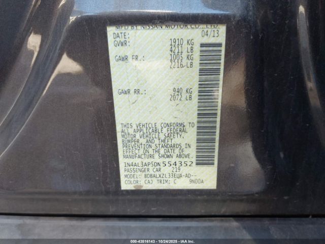 Nissan Altima 2.5 Sl Image 7