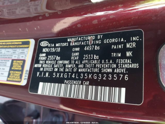 Kia Optima Lx Image 15