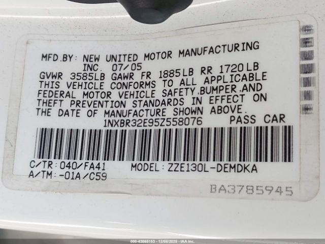 Toyota Corolla Ce Image 4