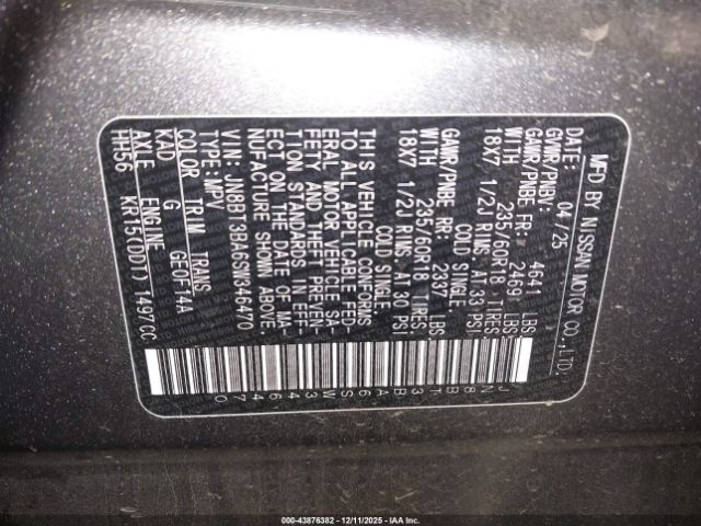 Nissan Rogue Sv Fwd Image 7