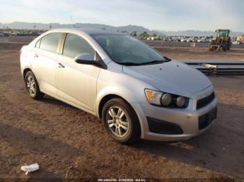  Salvage Chevrolet Sonic