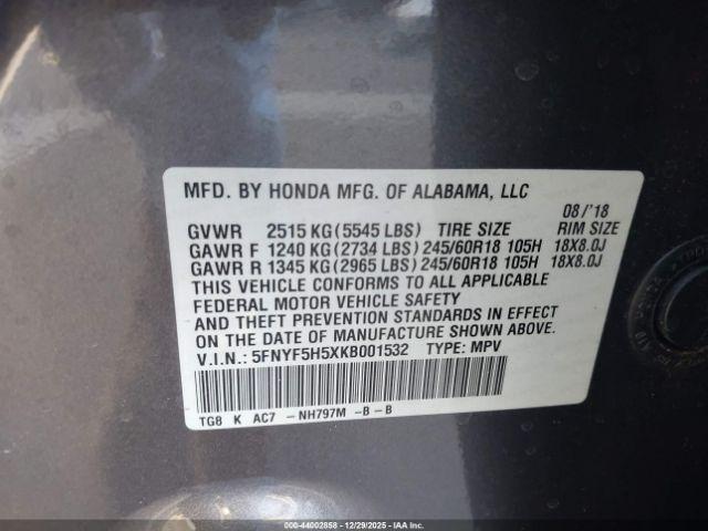 Honda Pilot Ex-l Image 7