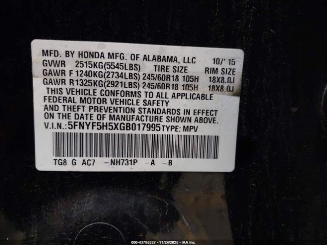 Honda Pilot Ex-l Image 8