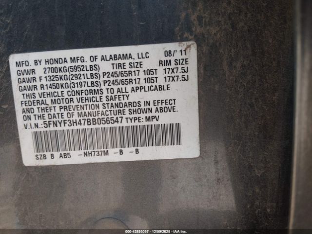 Honda Pilot Ex Image 11