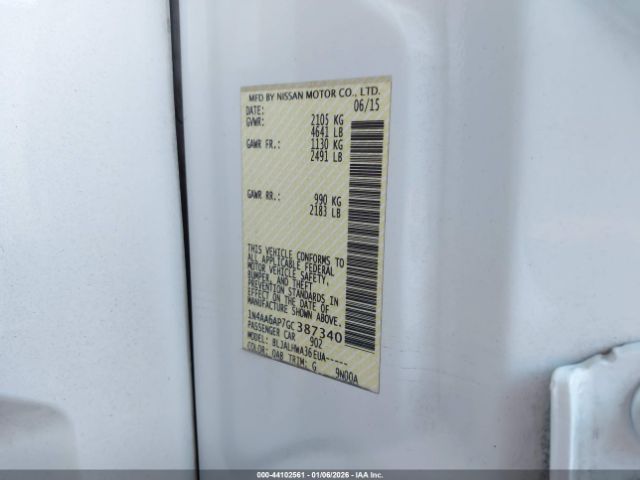 Nissan Maxima 3.5 Platinum Image 8