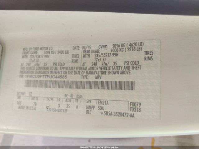 Ford Escape S Image 8