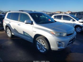  Salvage Toyota Highlander