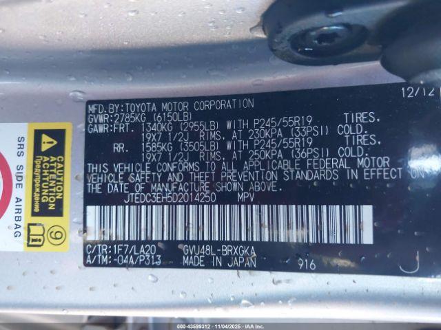 Toyota Highlander Limited V6 Image 5