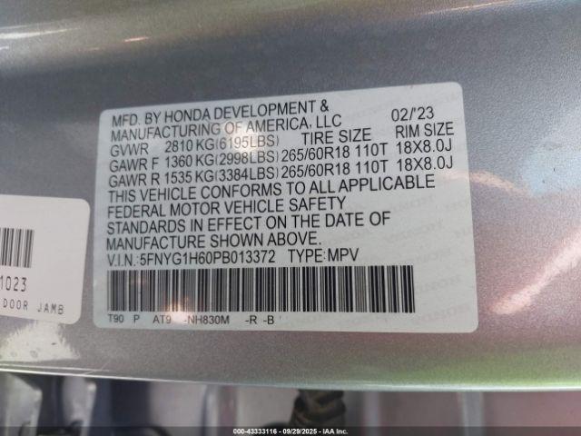 Honda Pilot Awd Trailsport Image 11