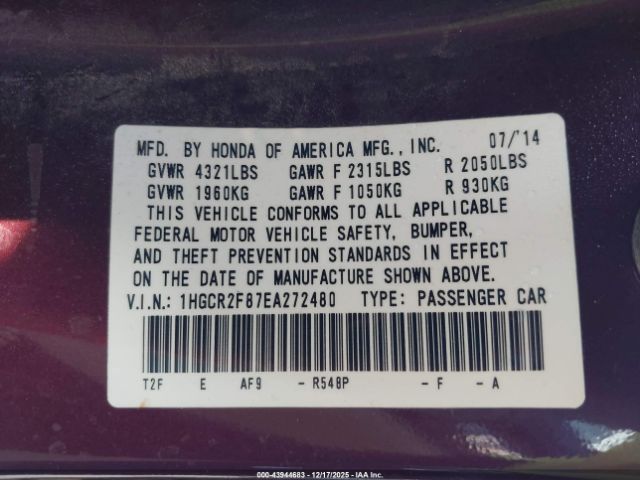 Honda Accord Ex-l Image 11