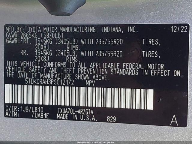 Toyota Highlander Limited Image 10