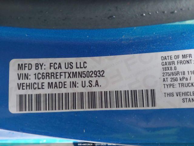 Ram 1500 Big Horn  4x2 5'7 Box Image 2