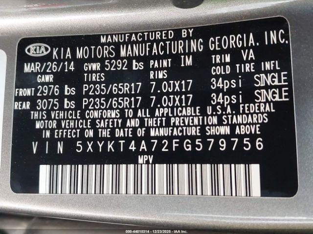 Kia Sorento Lx V6 Image 12