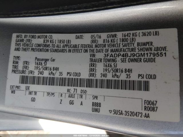 Ford Fiesta Se Image 4