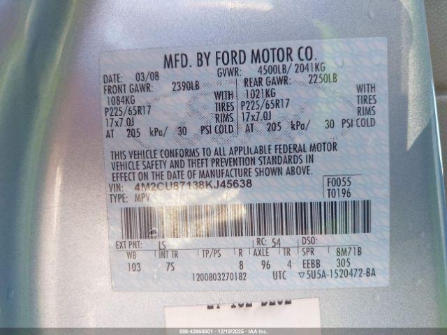 Mercury Mariner Premier Image 7