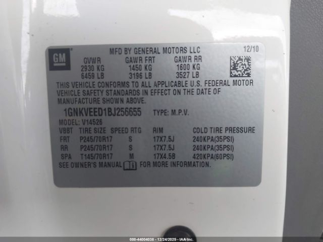 Chevrolet Traverse Ls Image 7