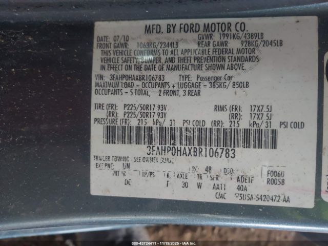 Ford Fusion Se Image 11