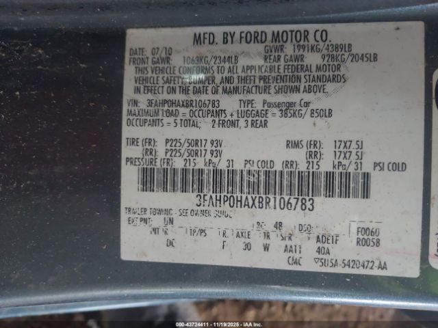 Ford Fusion Se Image 11