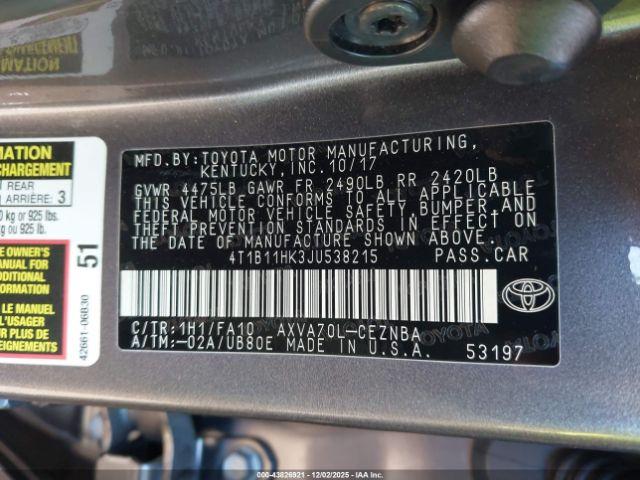 Toyota Camry Le Image 17