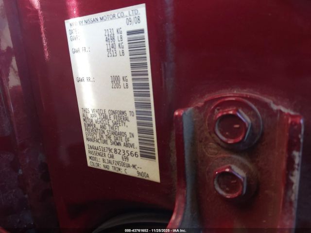 Nissan Maxima 3.5 Sv Image 2