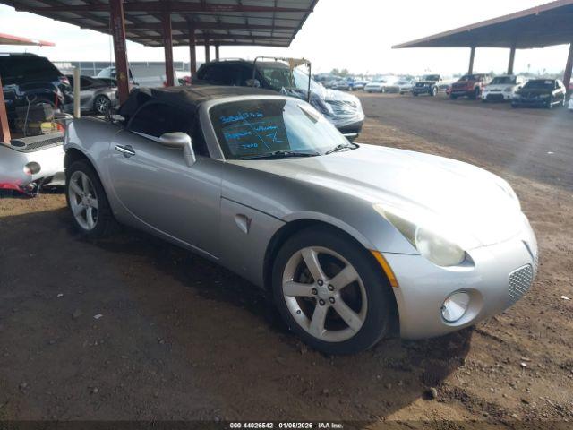  Salvage Pontiac Solstice