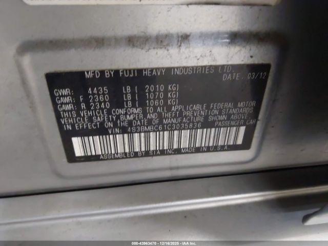 Subaru Legacy 2.5i Premium Image 9