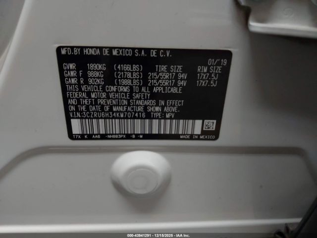 Honda HR-V Lx Image 14