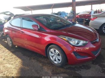  Salvage Hyundai ELANTRA