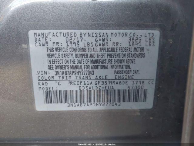 Nissan Sentra Sv Image 2