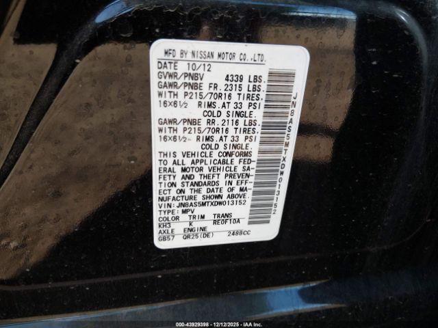 Nissan Rogue S Image 13