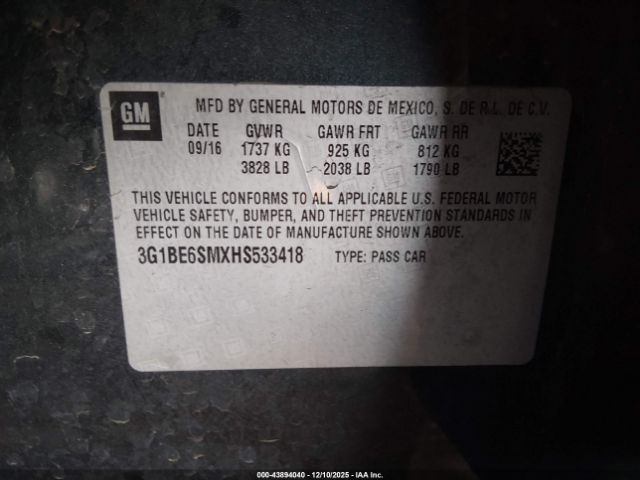 Chevrolet Cruze Lt Auto Image 14