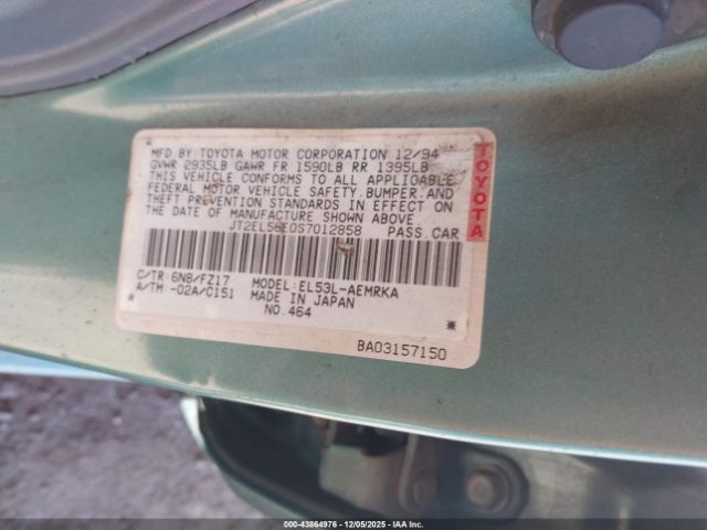 Toyota Tercel Dx Image 13