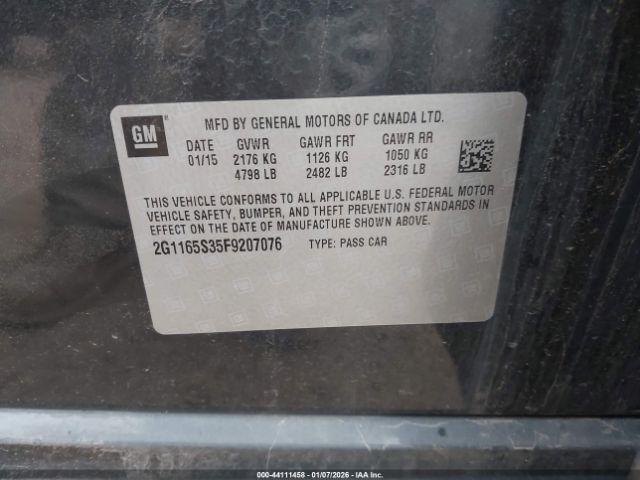 Chevrolet Impala 2lz Image 9