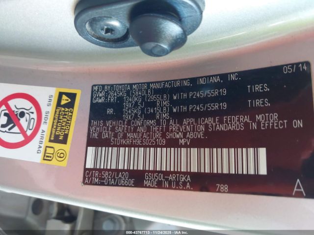 Toyota Highlander Limited V6 Image 5