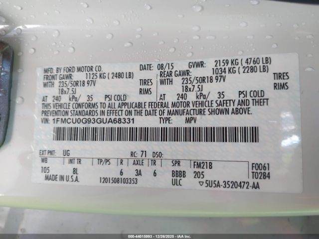 Ford Escape Se Image 5