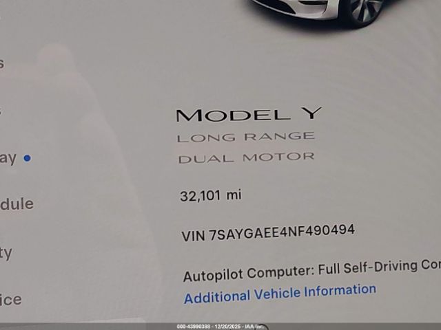 Tesla Model Y Long Range Dual Motor All-wheel Drive Image 14