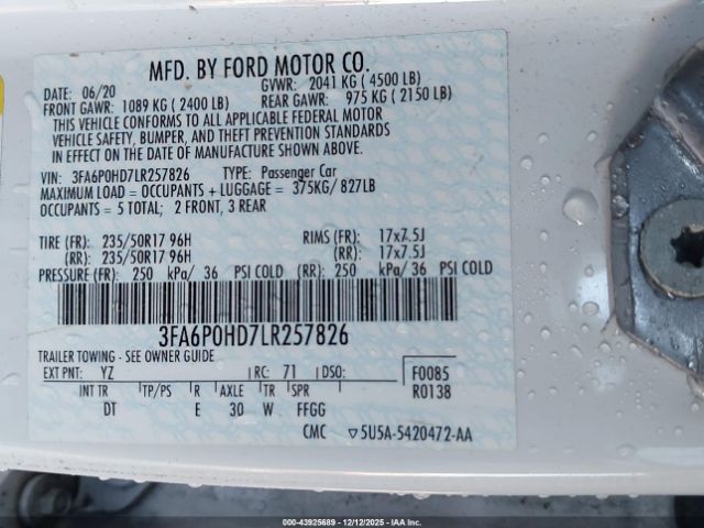 Ford Fusion Se Image 11