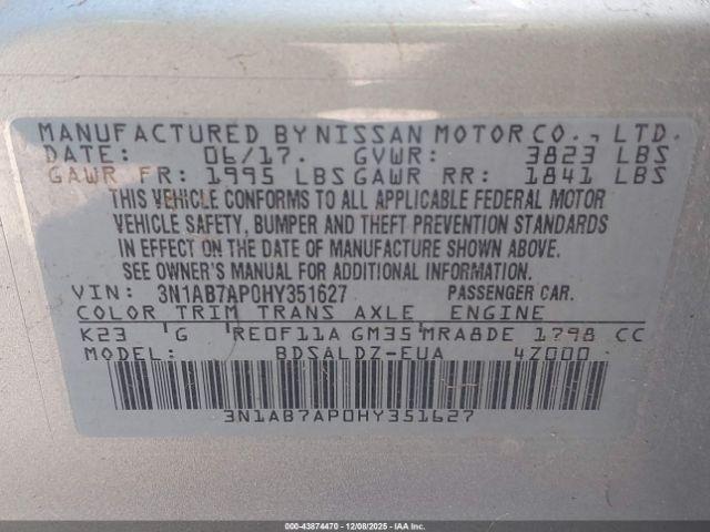 Nissan Sentra Sv Image 9